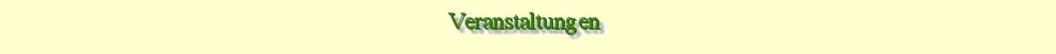Veranstaltungen